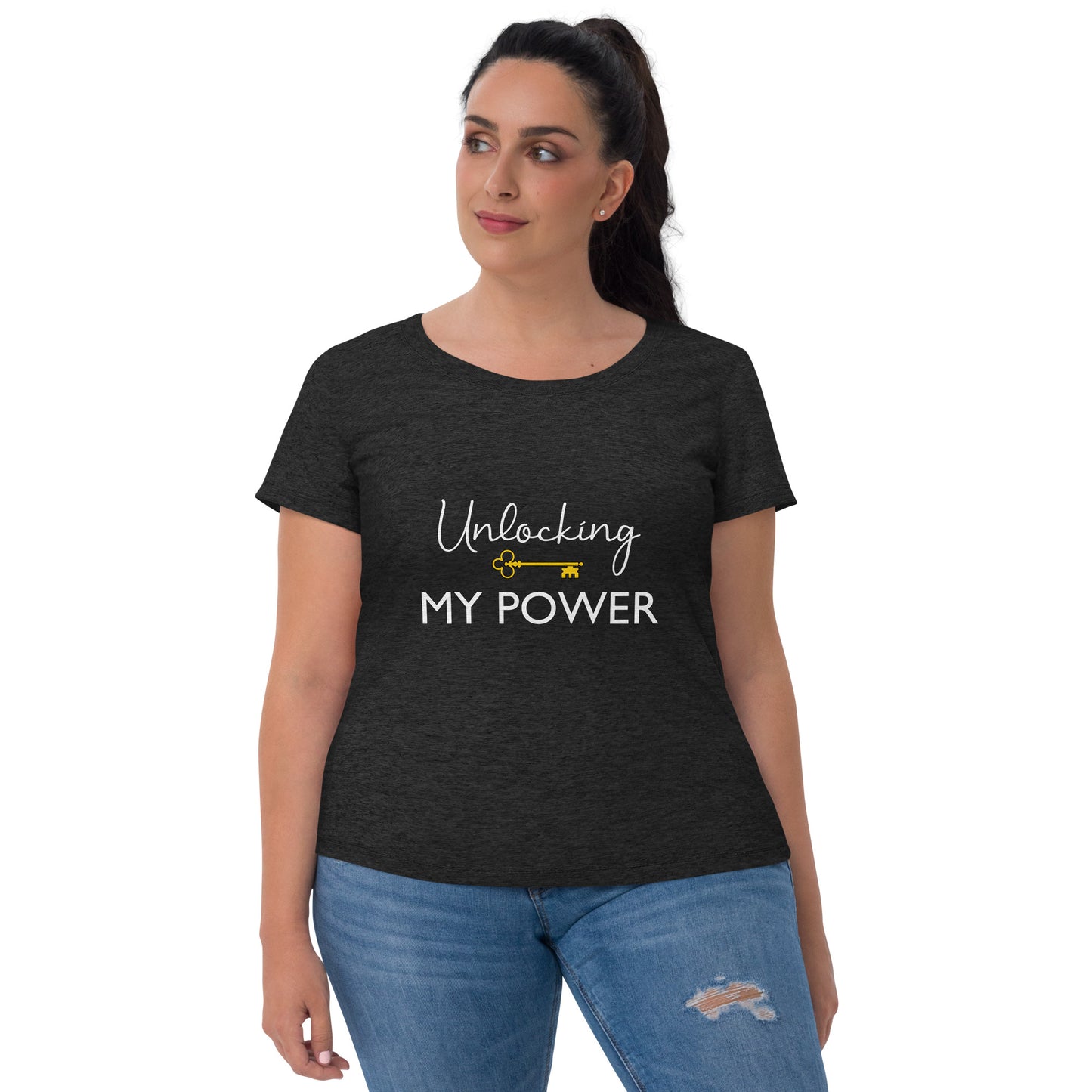 Unlocking MY POWER Ladies' short sleeve t-shirt